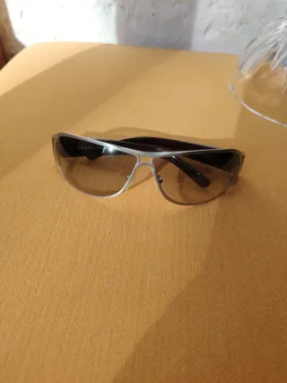 Gafas de Sol Prada Plata y Negro