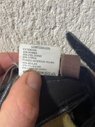Guantes Moto Nomex y Kevlar