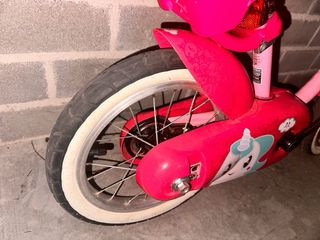 Bicicleta infantil rosa Decathlon
