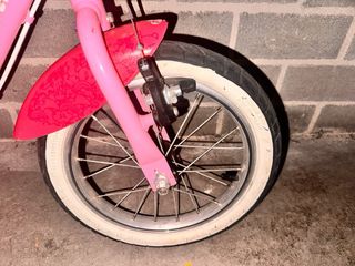 Bicicleta infantil rosa Decathlon