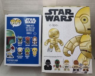 Star Wars Boba Fett + C-3PO Funko Mighty Muggs