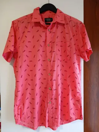 Camisa manga corta estampada