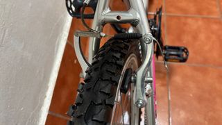 Bicicleta Montaña 26 Plata/Rosa