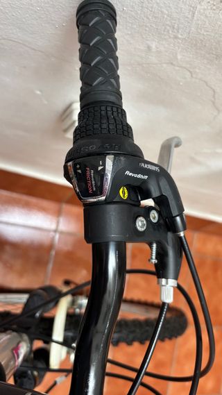 Bicicleta Montaña 26 Plata/Rosa