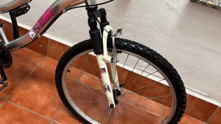 Bicicleta Montaña 26 Plata/Rosa