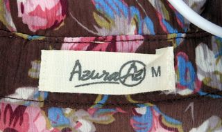 Vestido camisero estampado. Talla: M