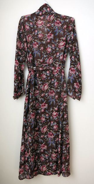 Vestido camisero estampado. Talla: M