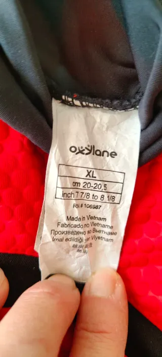 Guantes de Ciclismo Btwin Rojos