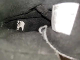 Botas Sorel Talla 37 Gris y verde