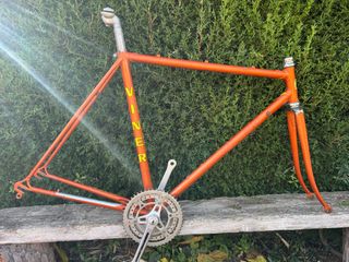 Cuadro Bicicleta Carretera VINER Naranja