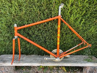 Cuadro Bicicleta Carretera VINER Naranja