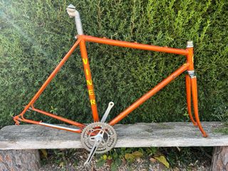 Cuadro Bicicleta Carretera VINER Naranja