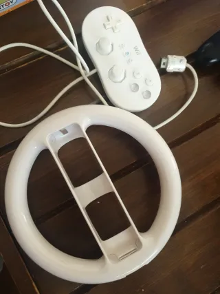 Volante e Mando Pro Wii