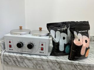 Calentador Doble de Cera Profesional