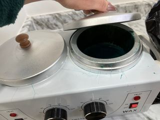 Calentador Doble de Cera Profesional