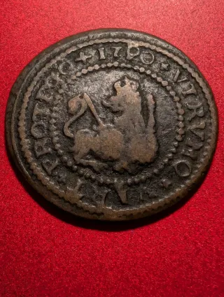 Felipe V 2 maravedís 1720 Barcelona