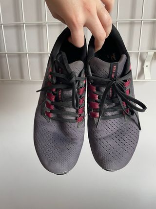 Nike Pegasus 38 Zapatillas Running Gris/Morado