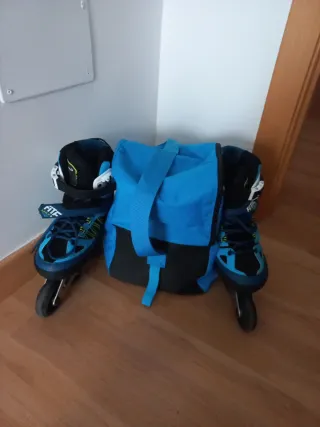 Patines en línea Oxelo con bolsa
