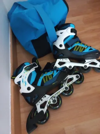 Patines en línea Oxelo con bolsa