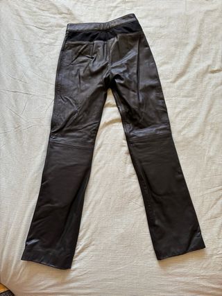 Pantalón de ir en moto de cuero Alpinestars mujer