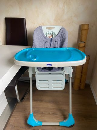 Trona Chicco azul y gris