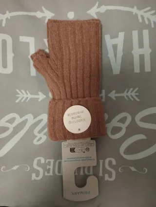 Guantes sin dedos rosa Primark