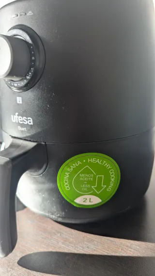 Freidora de aire Ufesa Duet
