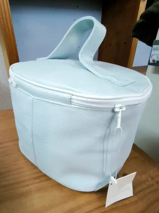 Bombonera neceser azul