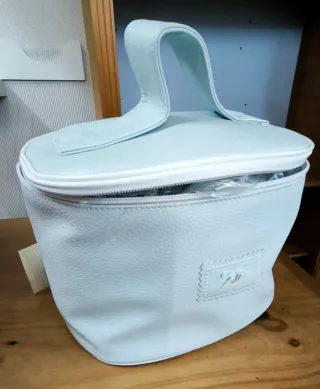 Bombonera neceser azul