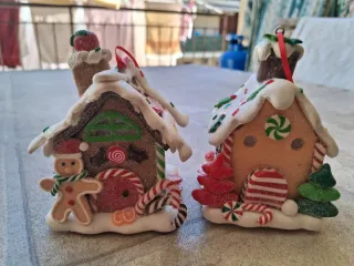 Decorazioni Natalizie Case Pan di Zenzero