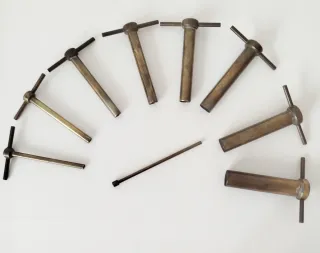 Taladracorchos antiguo 8 calibres