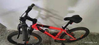 Bicicleta infantil naranja Btwin