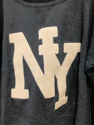 Sudadera H&M NY azul algodón