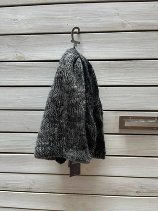 Bufanda de chico gris y negra