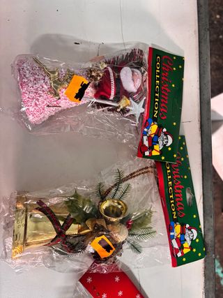 Adornos Navideños 1€ pieza pack 5 a 3€ pack 8 a 5€