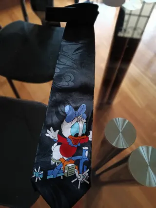 Cravatta Gold City Seta Paperina Disney