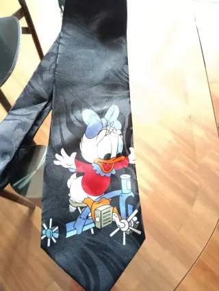 Cravatta Gold City Seta Paperina Disney