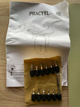 Atornillador eléctrico Practyl 3,6V Ni-MH