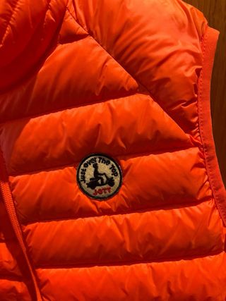 Chaleco acolchado Jott naranja