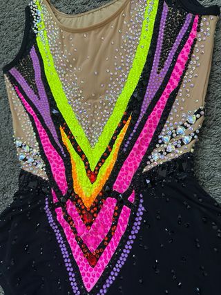 Maillot Gimnasia Rítmica Niña 15-17 Años