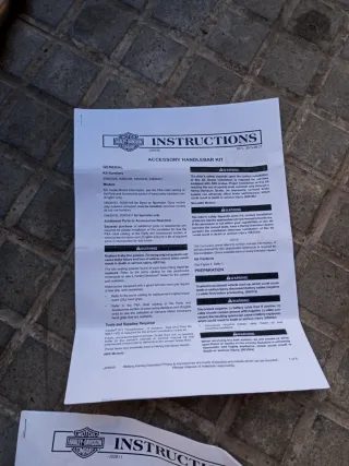 Kit Manillar Harley Davidson