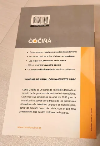 Libros Canal cocina