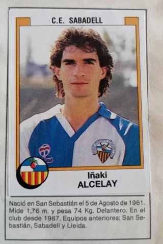CD SABADELL CROMOS RECORTADOS 1982-1988