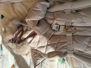 Anorak Michael Kors Beige con Cinturón