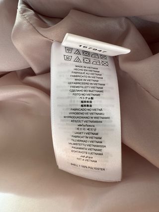 Anorak Michael Kors Beige con Cinturón