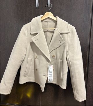 Abrigo Uniqlo Beige XXS