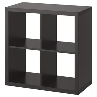 2 Estanterías Kallax Ikea Negras. 25€ cada una