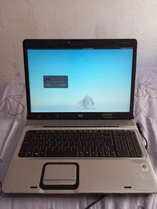 Portátil HP Plata y Negro