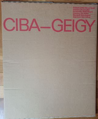 Calendarios Ciba-Geigy 1991 y 1993