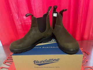 Blundstone Stivali Pelle Scamosciata Marrone Tg 38